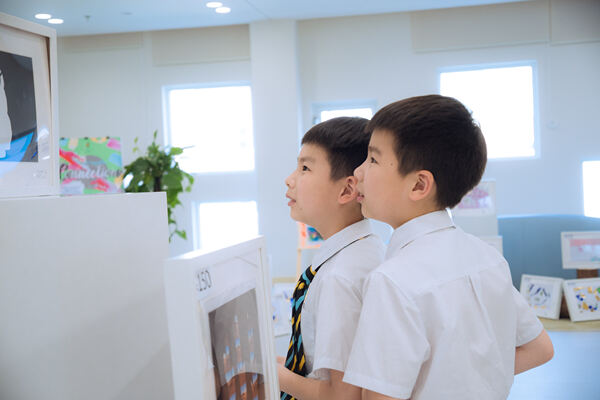 惠立艺术展,南通惠立学校